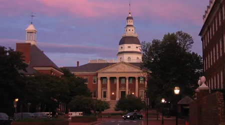 Maryland State House image from wikipedia