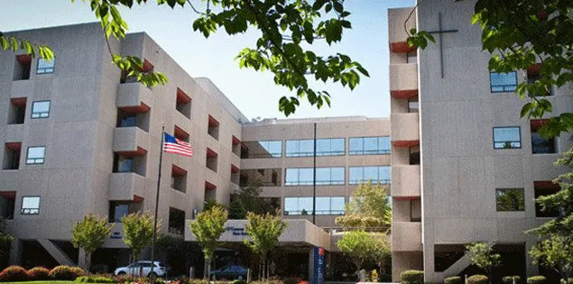 The O'Connor Hospital in San Jose. Photo via Daughters of Charity.