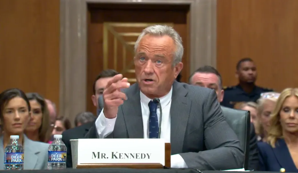 RFK Jr. testifies Thursday before the Senate Committee on Health, Education, Labor & Pensions.