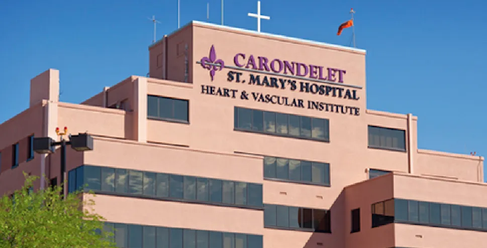 Carondelet Heart & Vascular Institute in Tucson. Photo via Carondelet Health.