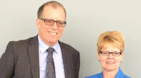 Steve Hathaway and Susanne Gleason
