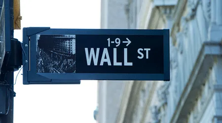 Wall Street sign