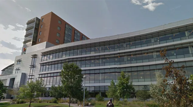 Children's Hospital Colorado in Aurora (Google Earth)