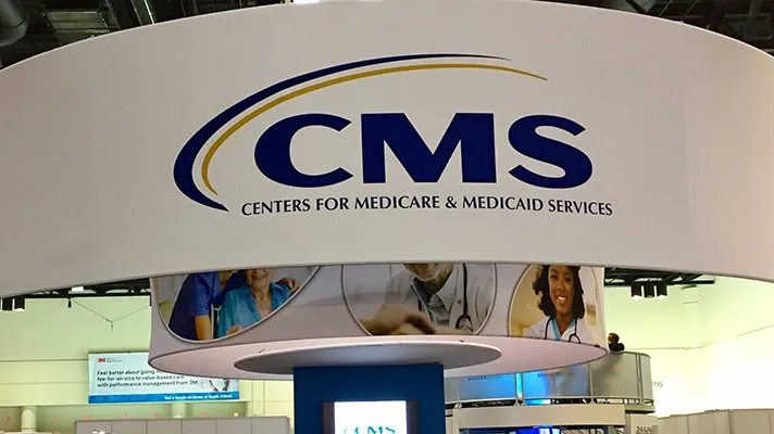 CMS booth at HIMSS17.