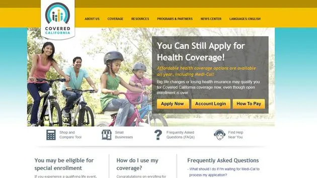 Covered California health plan rates rise by more than 13 percent.