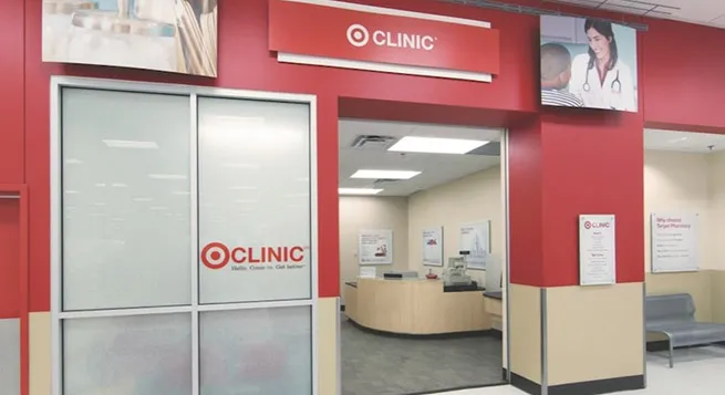 Target retail health clinic