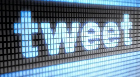 Tweet sign