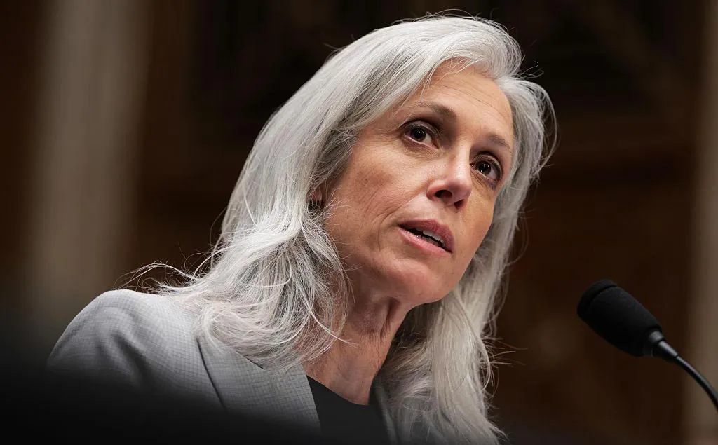 Former CDC Director Susan Monarez during her confirmation hearing.