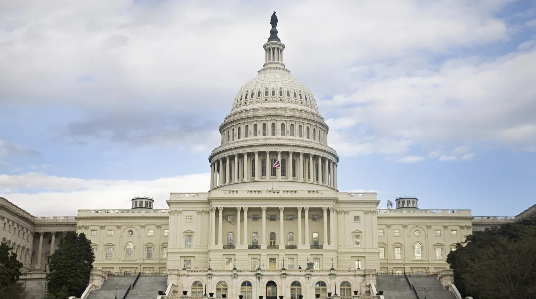 Capitol building in Washington D.C. 