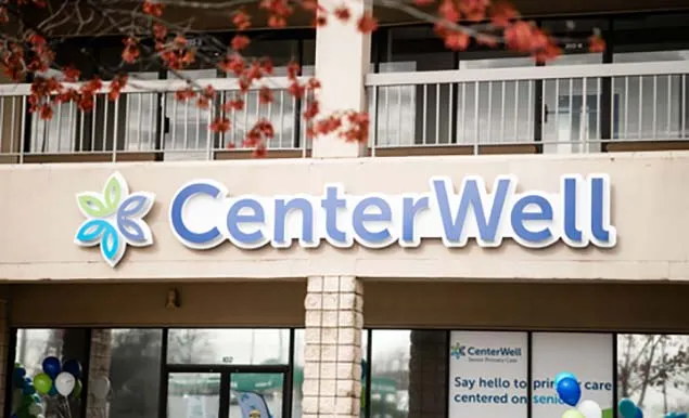 CenterWell building sign