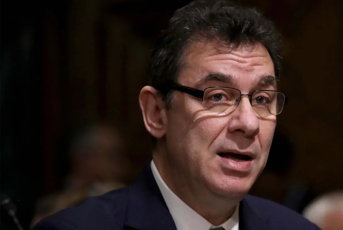 Pfizer CEO Albert Bourla. Photo: Win McNamee/Getty Images