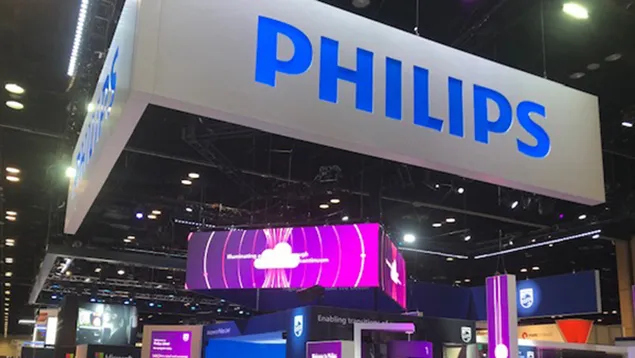 Philips booth at conference