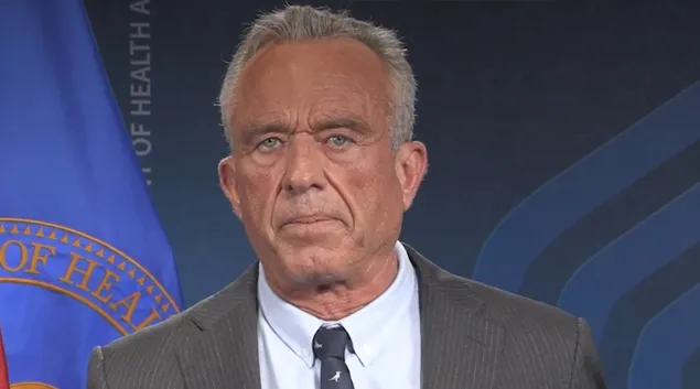 HHS Secretary Robert F. Kennedy speaks via video to a Gavi summit last week