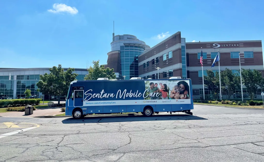Sentara Mobile Care bus