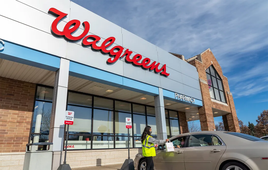 Walgreens store