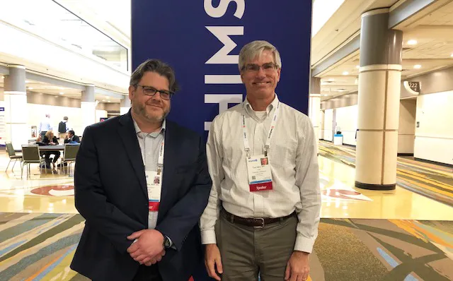 Benjamin Wax, senior clinical informaticist at Cerner, and Dr. Tom Selva, CMIO for the University of Missouri