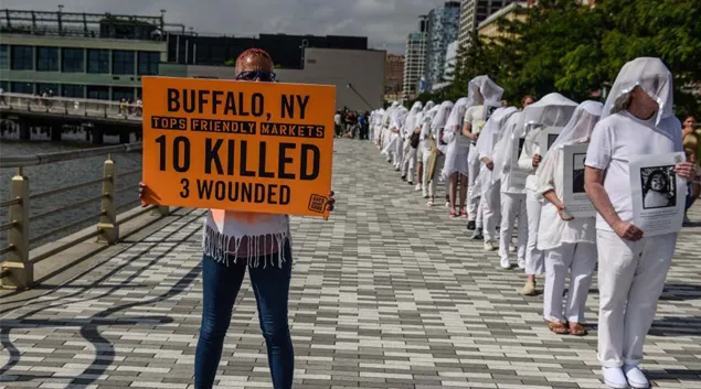 protest against gun violence