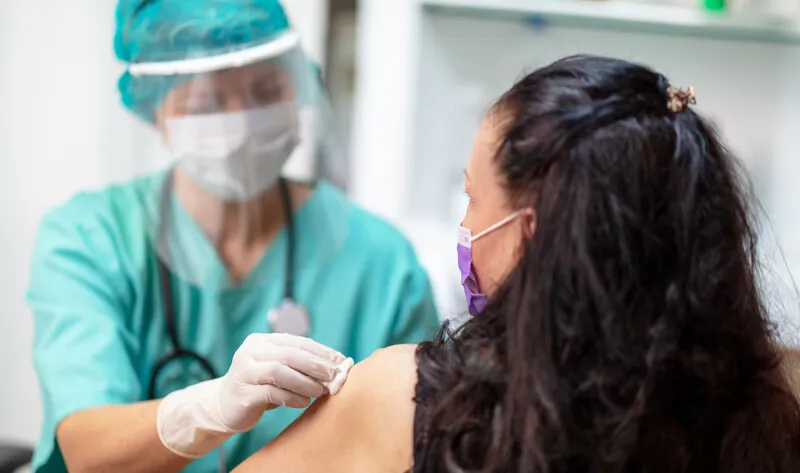 A vaccination in progress. Photo: Zoranm/Getty Images